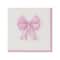 Pink Bow Paper Beverage Napkins, 20ct. by Celebrate It™